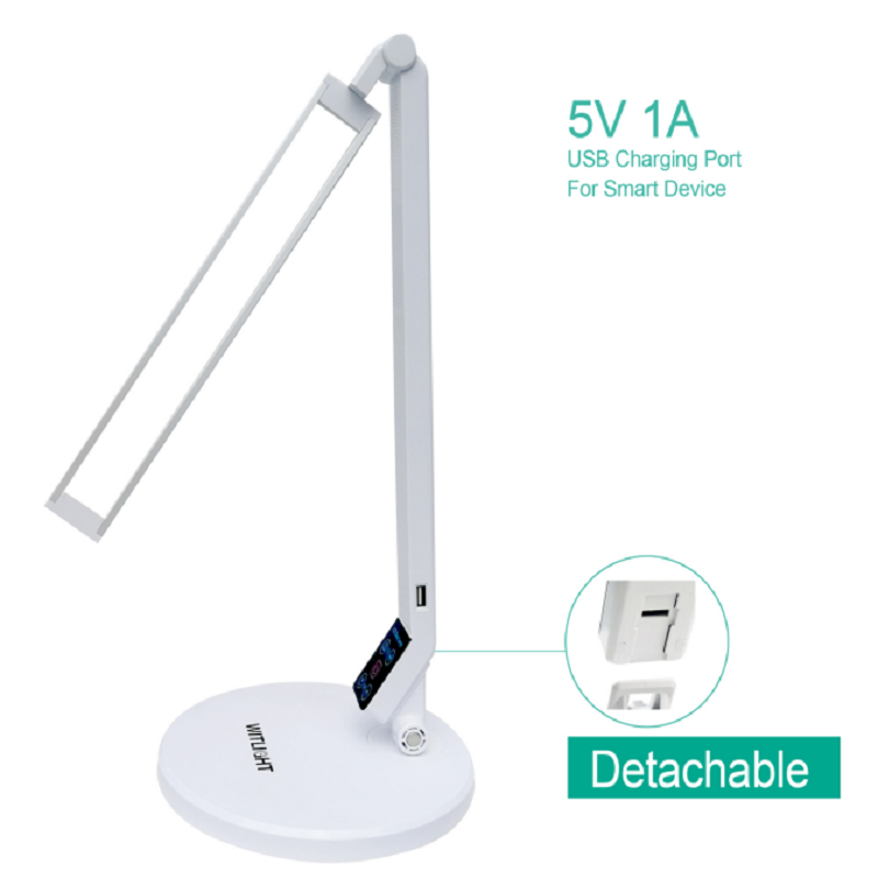 185 Lampă de birou cu încărcare creativă, noptieră de birou, elev cu cameră de studiu, logo personalizat