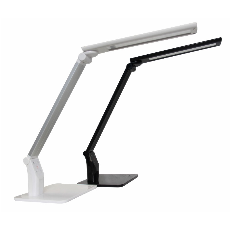 1689 USB Dimmable Modern Black Folding Coffee Restaurant Led Desk Light CC Table Lamp