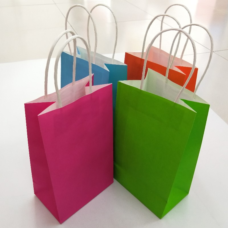 Ambalaje de hârtie maro Kraft Sac de reciclare