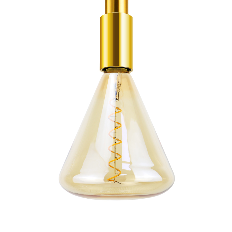 TITA Fabrica Aqua albastru Triangle 4 watt lumina spiralei