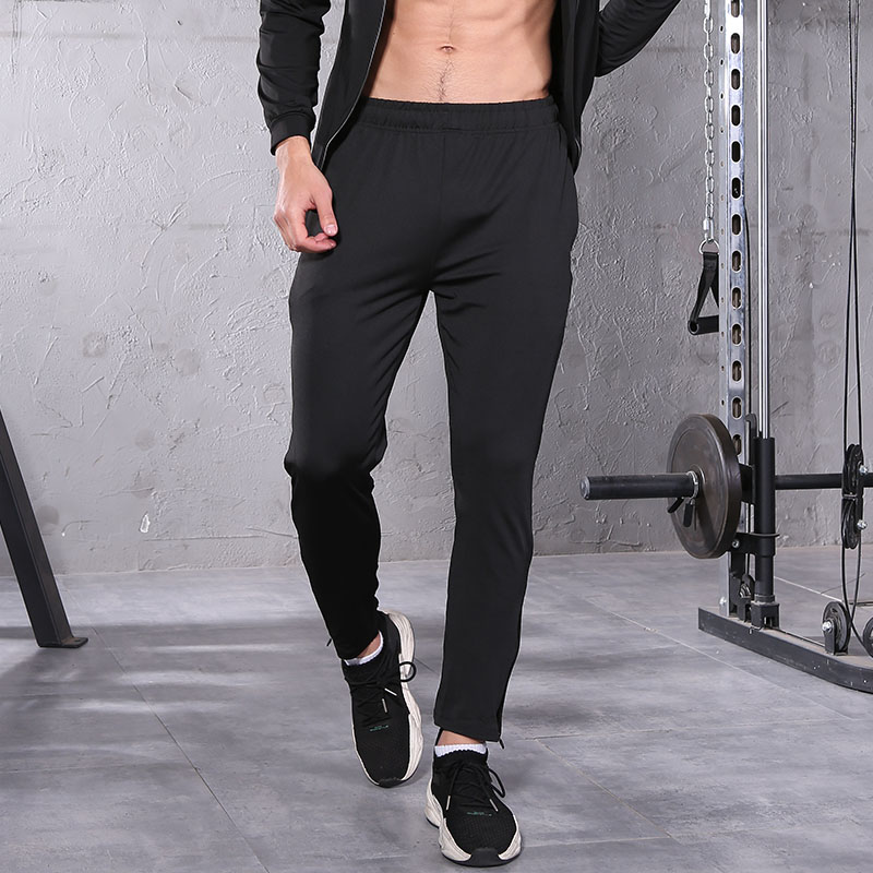 FDMM024-Mens Gym Jogger Pants cu Zipper Pocket