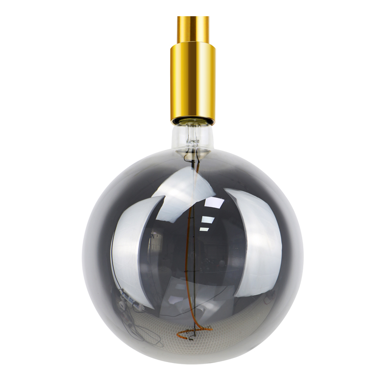 P120 Amber 4 watt 200 lumen 2200k filament moale, lumina decorativă interior
