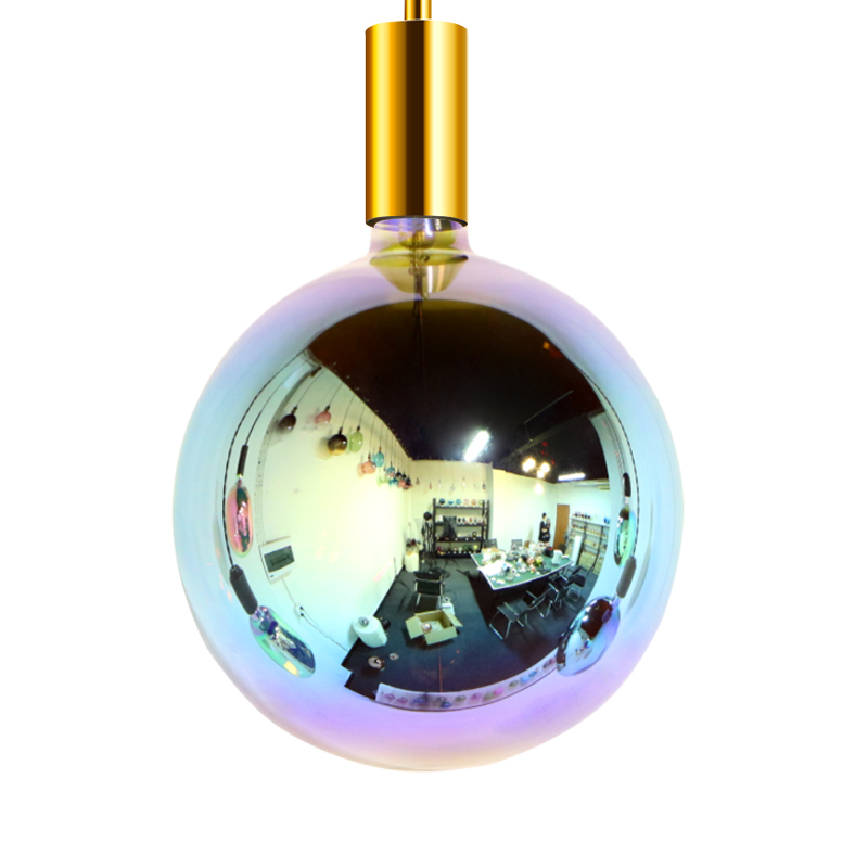 G200 4W Şapte decoraţiuni colorate conduse interior sau exterior lumină spiral ă