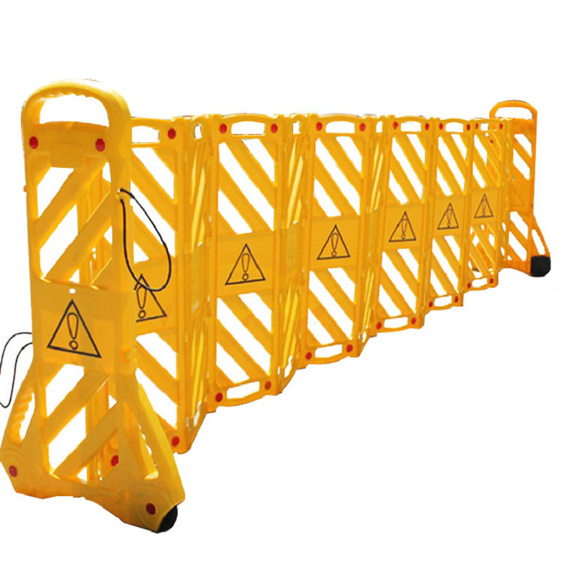 temporare Plastic Products Road Safety Trafic Bariere de pliere portabile Extinderea Barrier