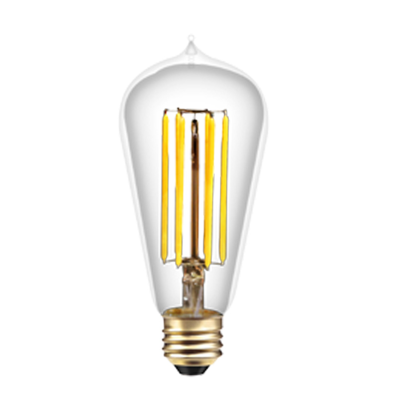 ST26 Clear 1w 2700k led soft filament interior light lamp