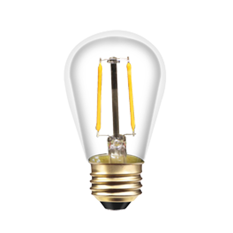 P60 2200K 2W 4W Dim non-dim sticlă ambră led filament moale pandant lamp ă