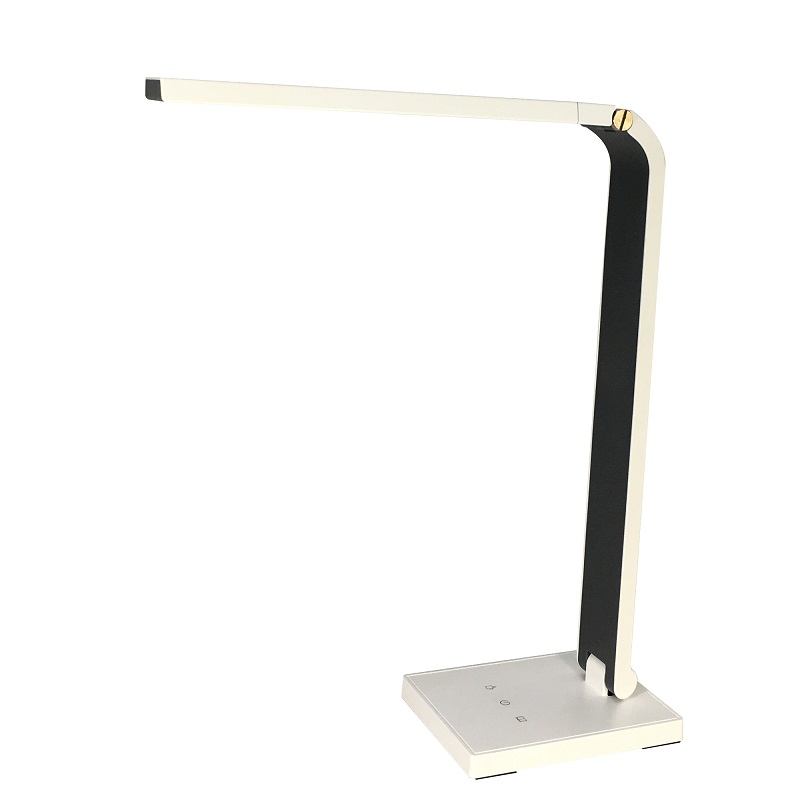 528 Portable LED Desk Lamp Citind lumina patru secțiuni de reîncărcare pliabilă fără glazură și protecție oculară