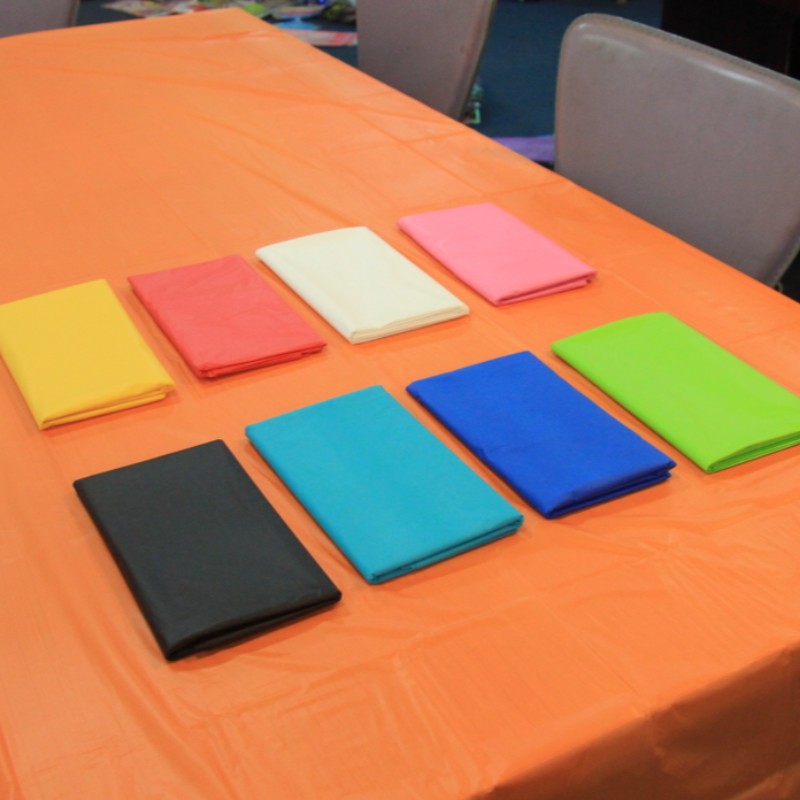 Solid Color Plastic Rectangle Cina Tableta Tabletoap pentru Events Decoration &Home Use