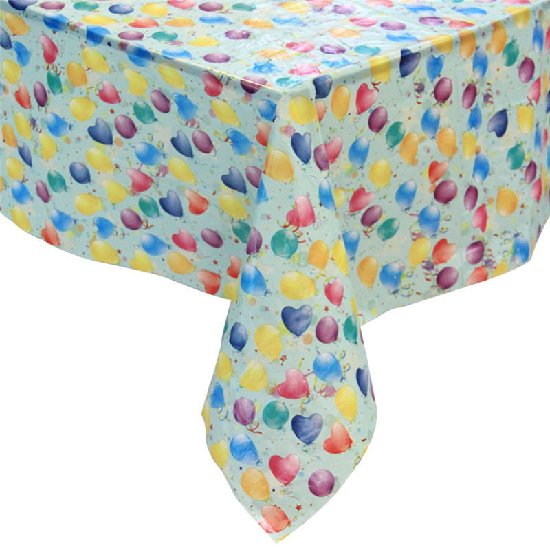 Valentine's Day Plastic Party Tablets Disposable and rectangular Tablebede