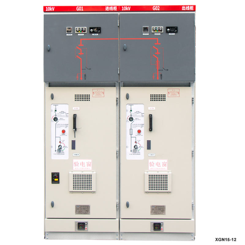 24kV SF6 Gas izolate de Ring Main Unit