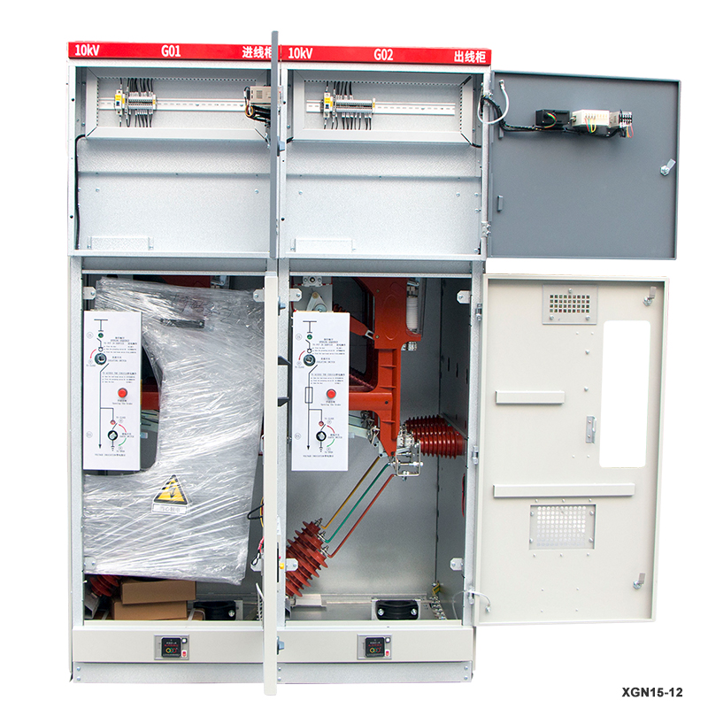 24kV SF6 Gas izolate de Ring Main Unit