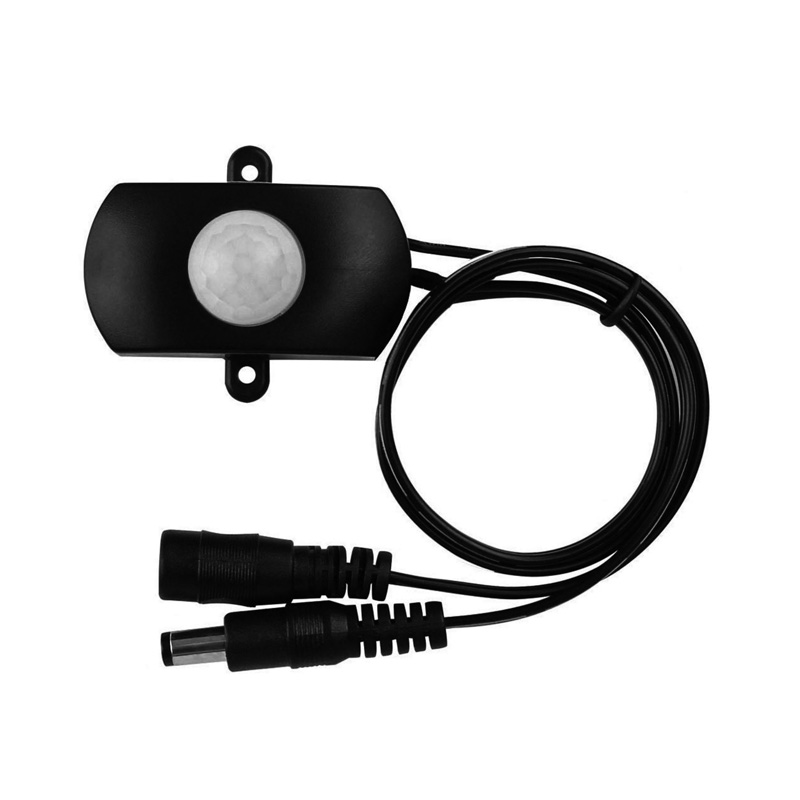 P11 DC5V-24V PIR Întrerupător senzor de mișcare pentru lumină cu bandă LED