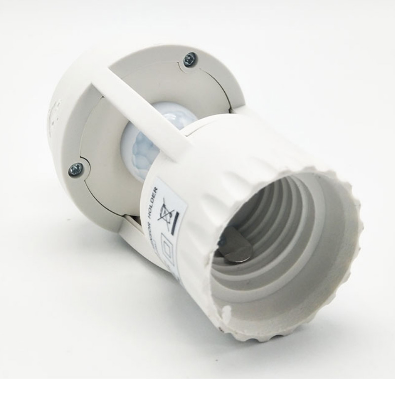 P32 PIR Motion E26 / E27 Mufă adaptor bec cu șurub