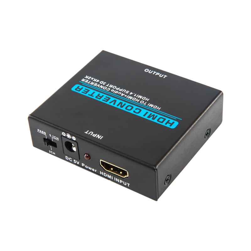 V1.4 HDMI Extractor audio HDMI la HDMI + Convertor audio Suport 3D Ultra HD 4Kx2K @ 30Hz