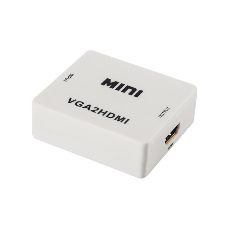 Mini Size VGA+Audio la convertor HDMI 1080P