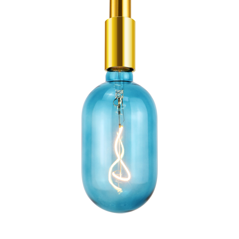 Rezervor Aqua Blue clar de 105mm cu dimensiuni mari decorațiune