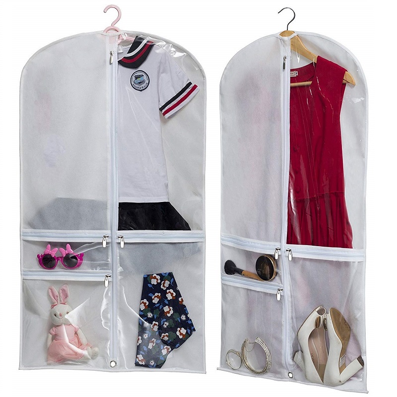SGW13 Wholesale Baby Kids Size Clothes Protectors Hanging Garment Bags for Clotheing