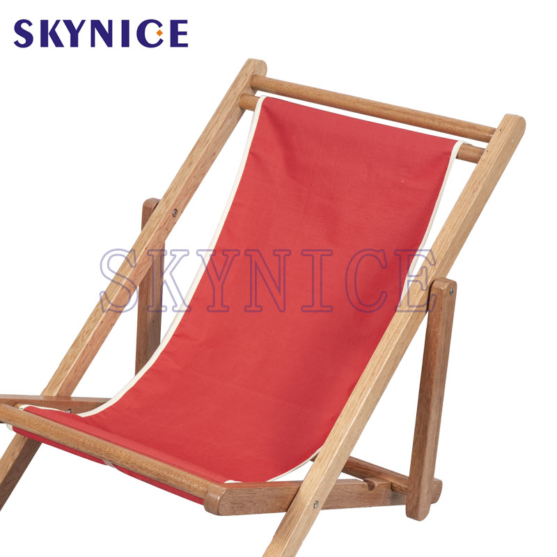 Scaun simplu din lemn cu plajă pentru copii pentru copii