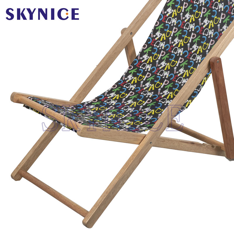 Lemn Fold Sling Surfside Recliner