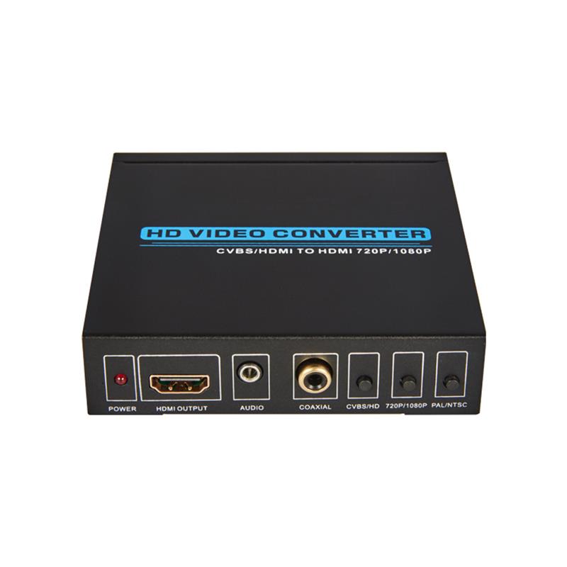 SCALER CONVERTER AV / CVBS + HDMI TO HDMI (720P / 1080P)