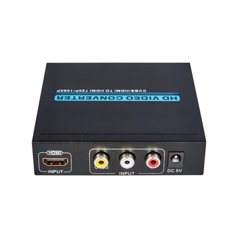 SCALER CONVERTER AV / CVBS + HDMI TO HDMI (720P / 1080P)
