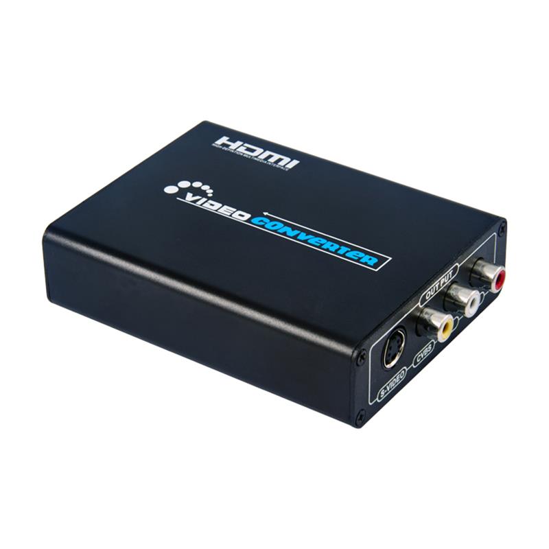 HDMI TO CVBS / AV + S-Video Converter Scaler automat