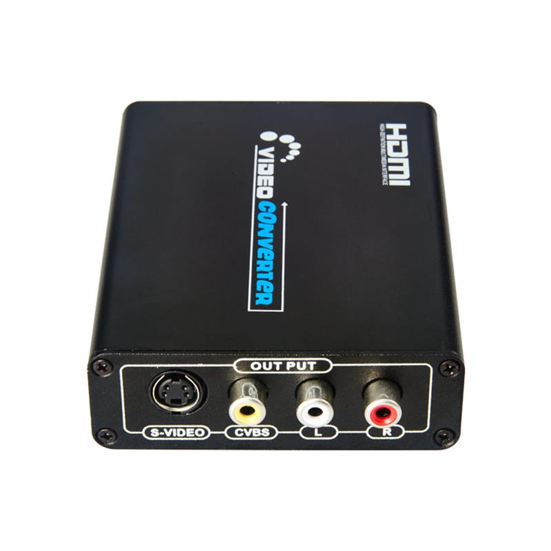 HDMI TO CVBS / AV + S-Video Converter Scaler automat