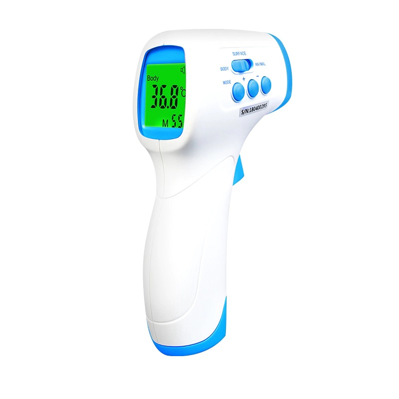 Termometru digital pentru bebeluși infraroșii LCD Tester cu pistol fără contact IR Tester de suprafață a corpului