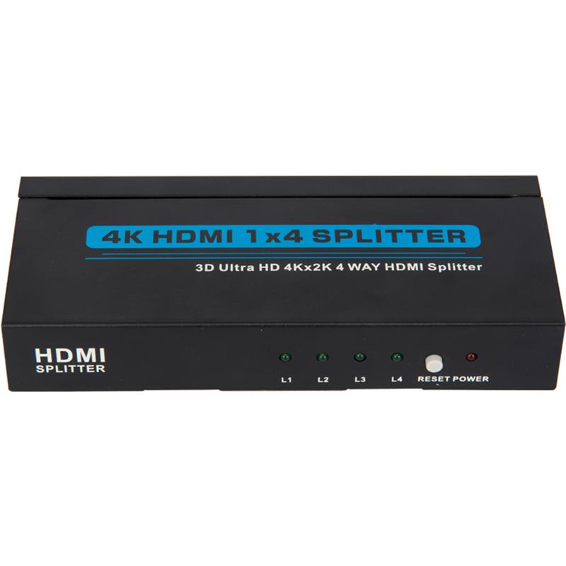 4K 4 porturi HDMI 1x4 Splitter Support 3D Ultra HD 4Kx2K / 30Hz