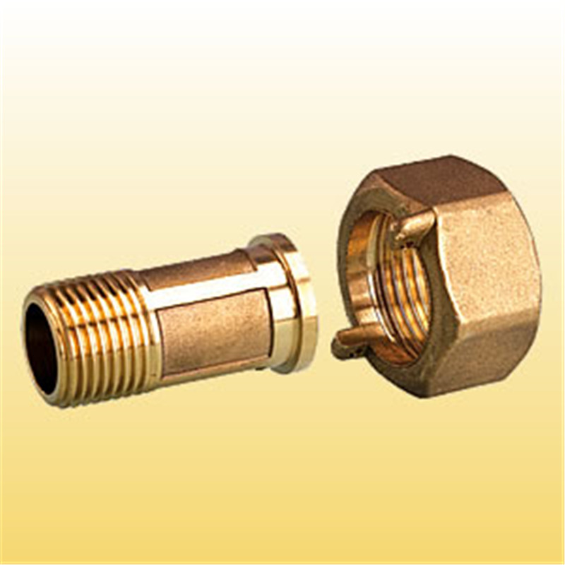 Conector cu contor de apa din alama