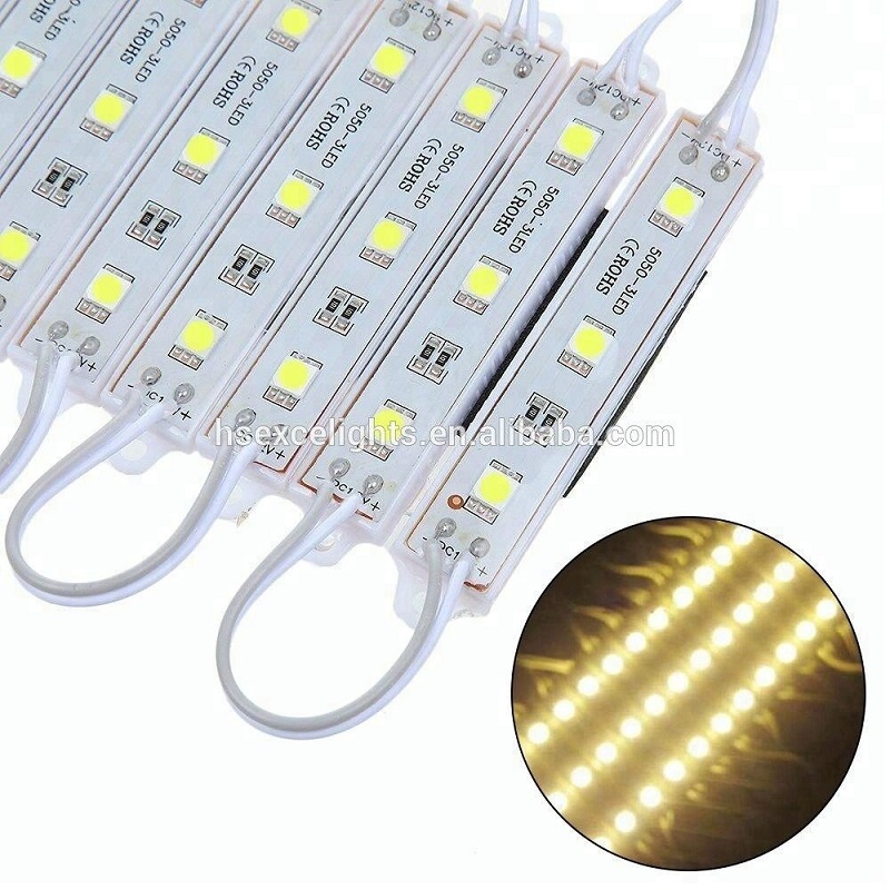 Aprobare CE.RoHS Modul LED impermeabil DC12V 5050