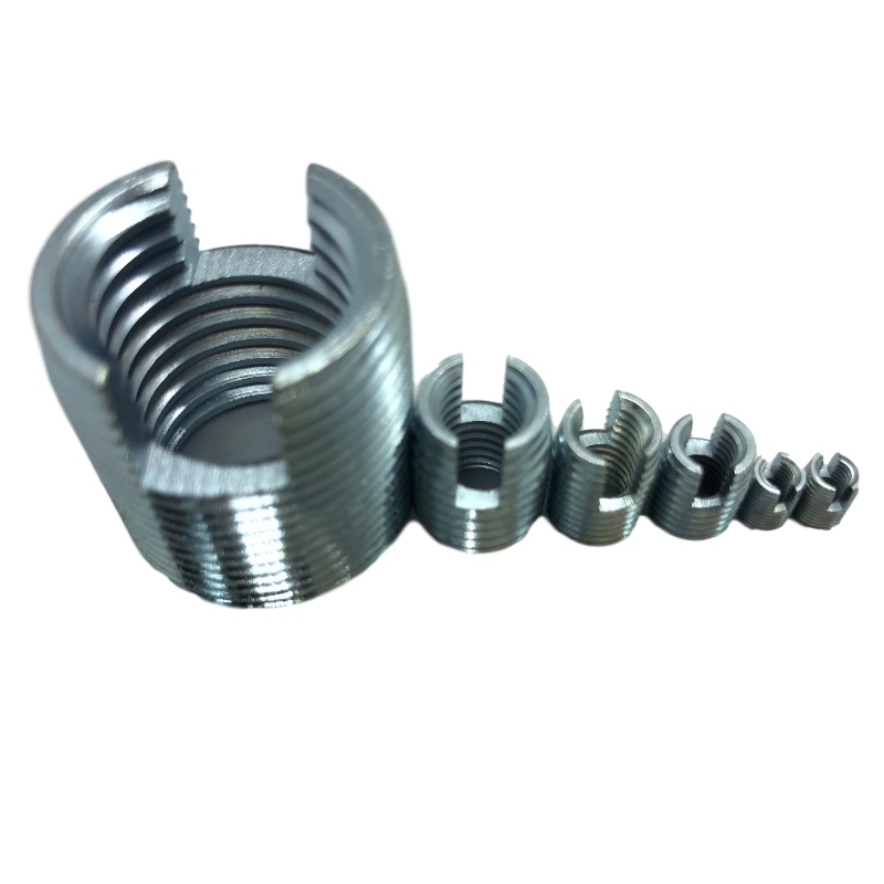 302 000 030.500 302 M3 * 0,5 * 5 * 0,5 * 6L inserții filetate cu filetare cu slot de tăiere