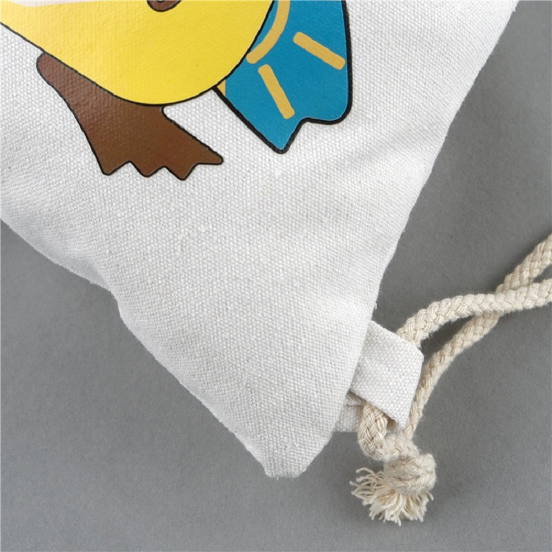 SG69 Școală Gimnastică și copii Genti Cartea Rucsac bumbac Drawstring Geantă