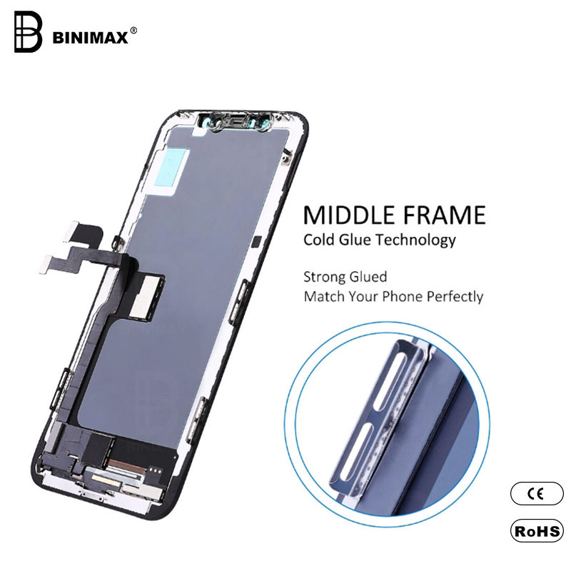 BINIMAX FHD Ecran LCD pentru telefoane mobile pentru iPhone X