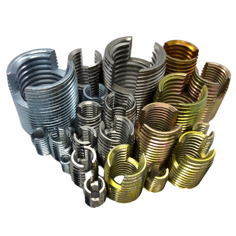 302 000 080.500 302 M8 * 1.25 * 12 * 1.5 * 15L inserții filetare autofiletante cu slot de tăiere