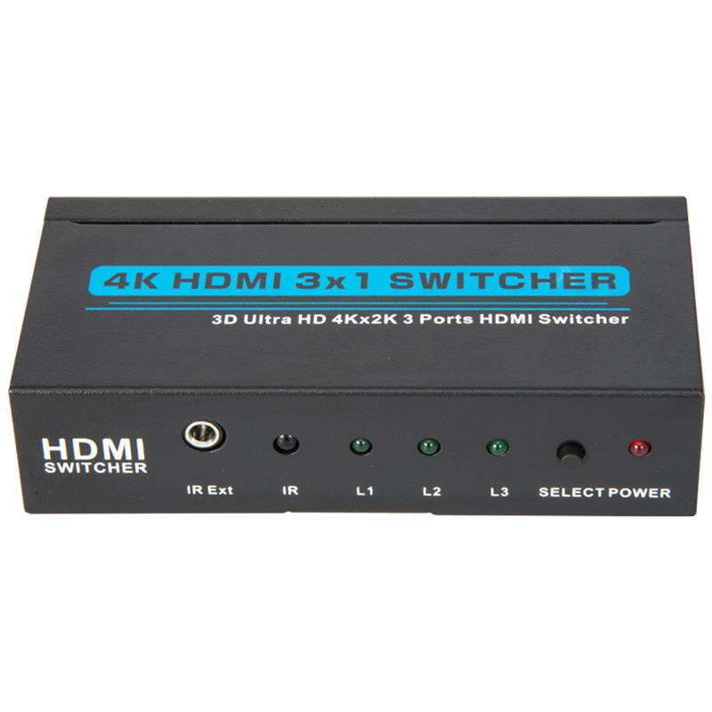 V1.4 4K/30Hz HDMI 3x1 Suport 3D Ultra HD 4K*2K/30Hz