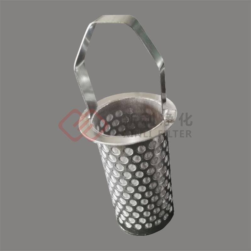 304 316L Cutie cu filtru pentru sârmă sinterizată din oțel inoxidabil
