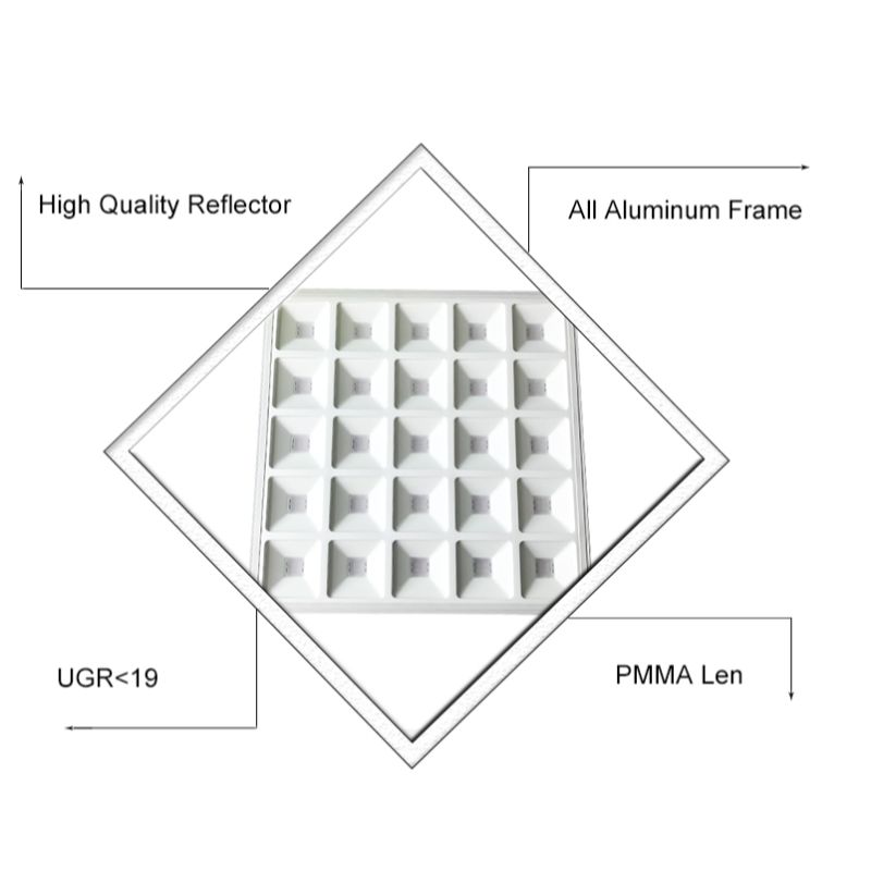 plafon lumina panoului ugr<19 pătrat 36w 48w 600& 3500;600 lumina panoului condus cu cinci ani de garanţie