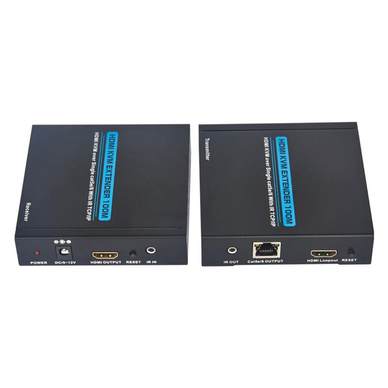 HDMI KVM Extender 100m peste un singur cate5e/6 Suport Full HD 1080P