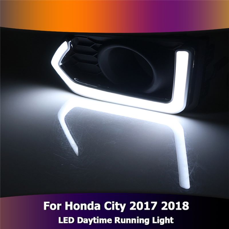 Daytime running light for Honda City 2017~2018,Foglip for Honda City 2017~2018 DRL