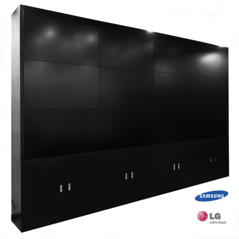 49 49,5 mm 3,5 mm lunetă 500 Nit LCD video ecran de format mare cu panou LG pentru showroom, centru de comandă, cameră de control și centru comercial