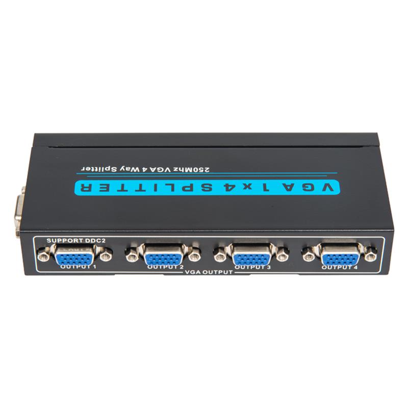 250MHz 4 Way VGA 1x4 Suport de pulverizare 1080P