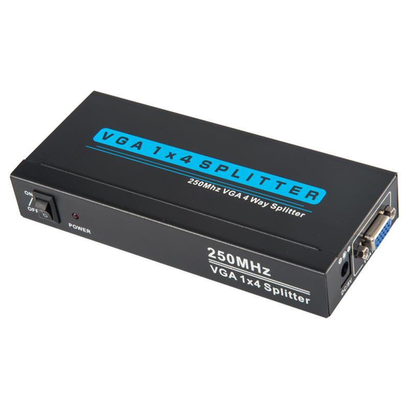 250MHz 4 Way VGA 1x4 Suport de pulverizare 1080P