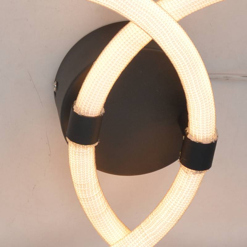 Lampă de tavan LED cu tub acrilic cu dublă C