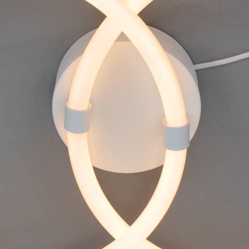 Lampă cu plafon LED cu tub acrilic dual C mai mare