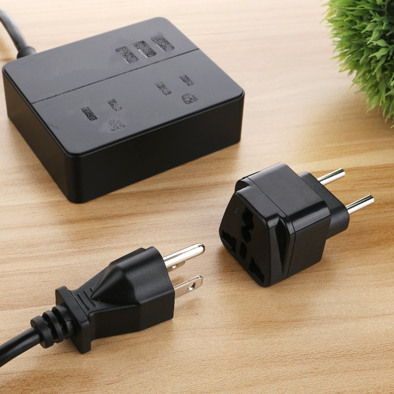 RRTRAVEL European adaptor pentru priză, Germania, Danmark, Finlanda, Franța, Norvegia, Polonia, Portugalia, Coreea de Sud, Austria, Italia, Belgia, Brazilia, Bulgaria, Bameroon, Croația