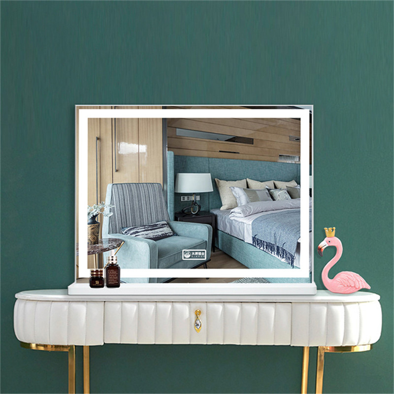 Atingerea ecranului de machiaj Vanity Dressing Table Lighted Mirror