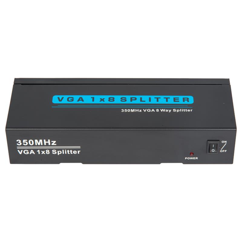350MHz 8 Way VGA 1x8 Suport de separare 1080P