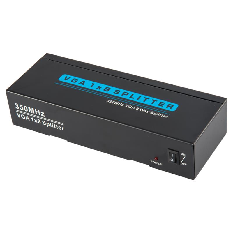 350MHz 8 Way VGA 1x8 Suport de separare 1080P