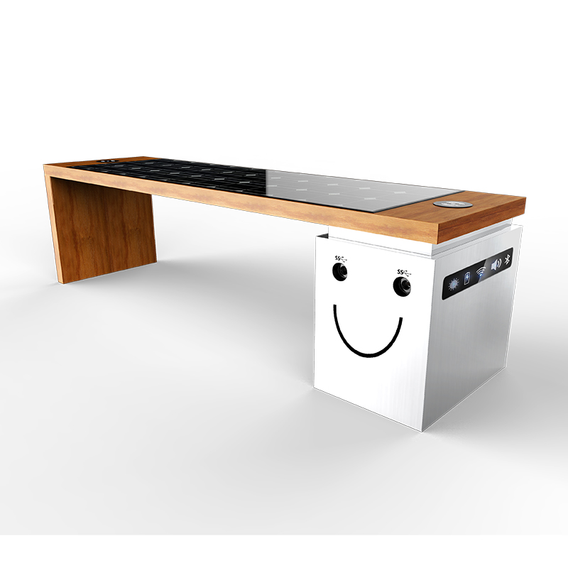 USB încărcare Smart Wifi Professional Producator Outdoor Street Bench